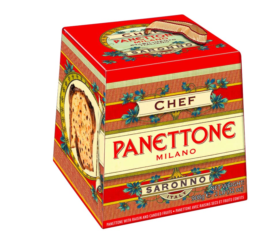 Panettone Classico Chef Lazzaroni Caja  x 908 gr