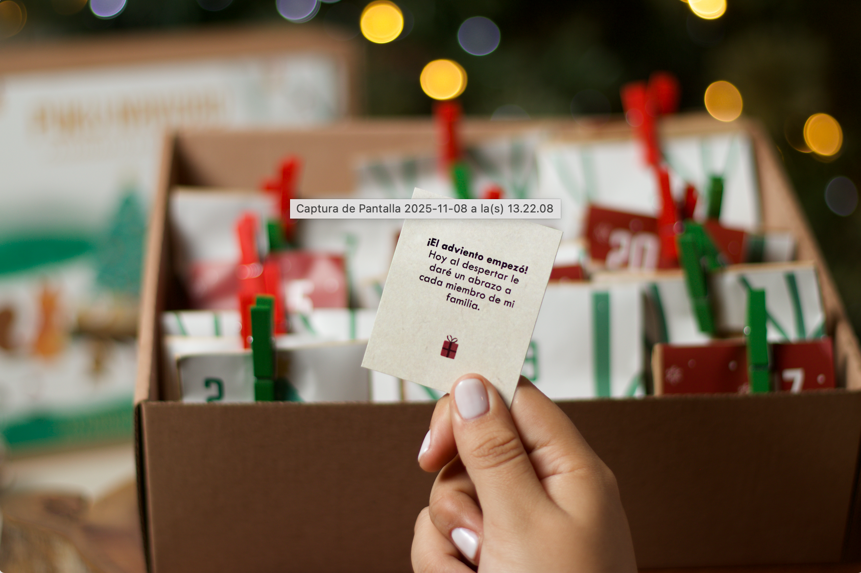 Calendario de Adviento